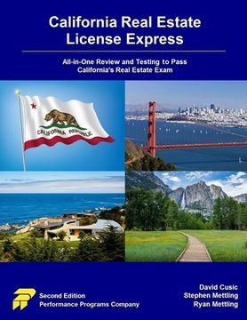 portada California Real Estate License Express: All-in-One Review and Testing to Pass California's Real Estate Exam
