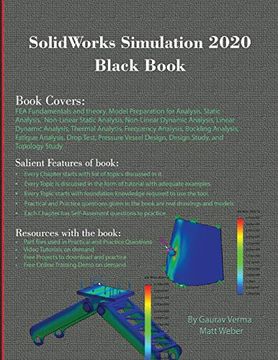 portada Solidworks Simulation 2020 Black Book