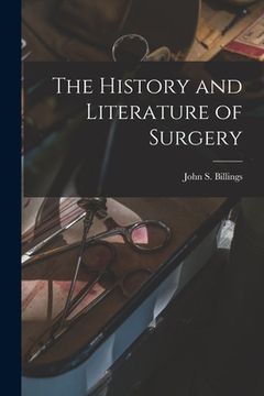 portada The History and Literature of Surgery