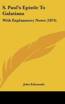 portada s. pauls epistle to galatians: with explanatory notes (1874) (en Inglés)