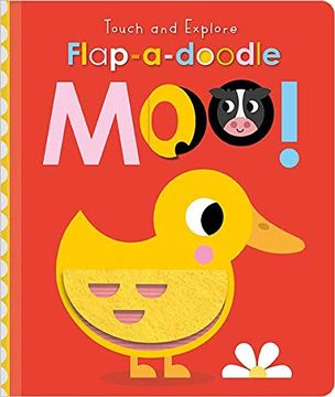 portada Touch and Explore Flap-A-Doodle Moo! (en Inglés)