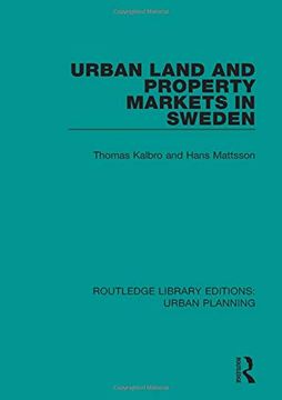 portada Urban Land and Property Markets in Sweden (en Inglés)