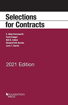 portada Selections for Contracts, 2021 Edition (Selected Statutes) 