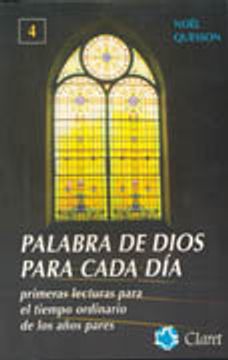 portada primeras lecturas para tiempo ordinario de los años pares (in Spanish)