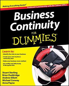 portada Business Continuity for Dummies (in English)