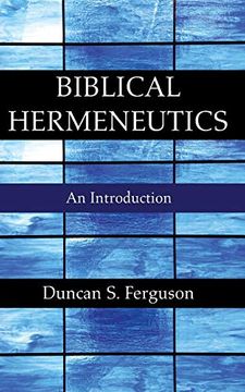 portada Biblical Hermeneutics: An Introduction (en Inglés)