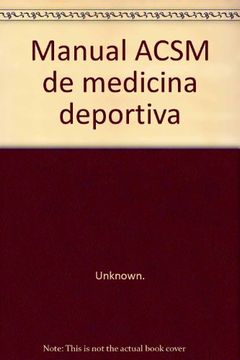 portada Manual Acsm de Medicina Deportiva