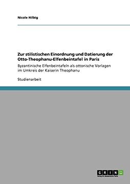 portada Zur stilistischen Einordnung und Datierung der Otto-Theophanu-Elfenbeintafel in Paris (German Edition)