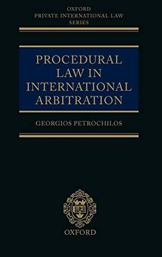 portada Procedural law in International Arbitration (Oxford Private International law Series) (en Inglés)