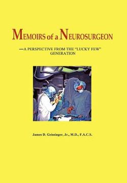 portada memoirs of a neurosurgeon (en Inglés)