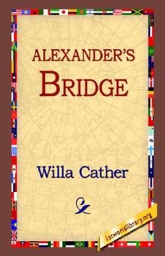 portada alexander's bridge (en Inglés)