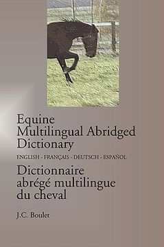 portada equine multilingual abridged dictionary (en Inglés)