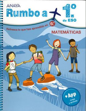 portada Vacaciones Rumbo A. Matematicas 1º eso (in Spanish)