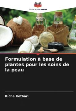 portada Formulation? Base de Plantes Pour les Soins de la Peau (in French)