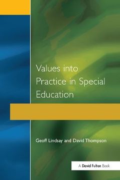 portada Values Into Practice in Special Education (in English)