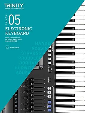 portada Trinity College London Electronic Keyboard Exam Pieces & Technical Work 2019-2022: Grade 5 