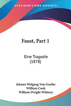 portada Faust, Part 1: Eine Tragodie (en Alemán)