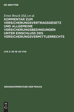 portada Ã â§ã â§ 16-42 vvg (Groã â Kommentare der Praxis) (German Edition) [Hardcover ] (en Alemán)