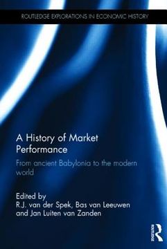 portada A History Of Market Performance: From Ancient Babylonia To The Modern World (routledge Explorations In Economic History) (en Inglés)