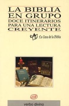 portada La Biblia en grupo: 12 itinerarios para una lectura creyente (Guía del animador) (Palabra y Vida) (in Spanish)