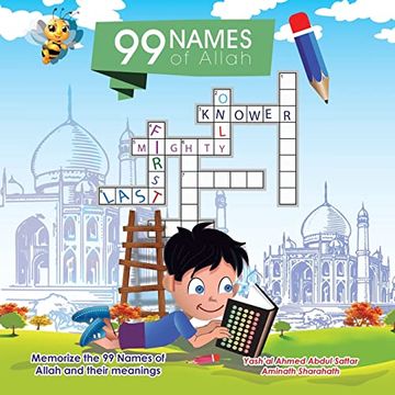 portada 99 Names of Allah: Memorize the 99 Names of Allah and Their Meanings (en Inglés)