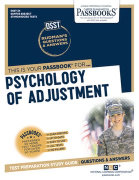 portada Psychology of Adjustment (Dan-34): Passbooks Study Guide Volume 34 (in English)