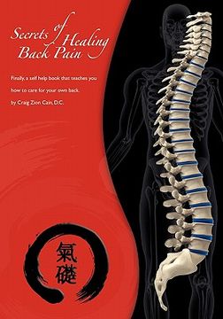 portada secrets of healing back pain (en Inglés)