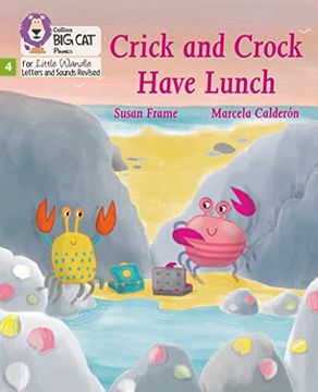 portada Big Cat Phonics for Little Wandle Letters and Sounds Revised - Crick and Crock Have Lunch: Phase 4 (in English)