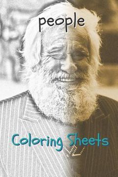 portada People Coloring Sheets: 30 People Drawings, Coloring Sheets Adults Relaxation, Coloring Book for Kids, for Girls, Volume 8 (en Inglés)