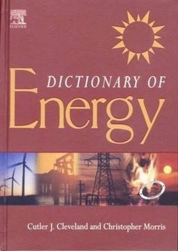 portada Dictionary of Energy: (South Asia Edition) (in English)