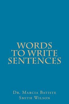 portada Words to Write Sentences (in English)