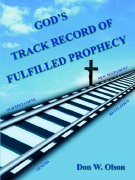 portada god's track record of fulfilled prophecy (en Inglés)
