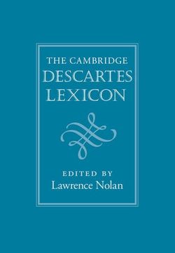 portada The Cambridge Descartes Lexicon (en Inglés)