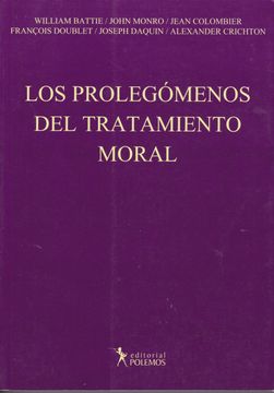 portada Los Prolegomenos del Tratamiento Moral (in Spanish)