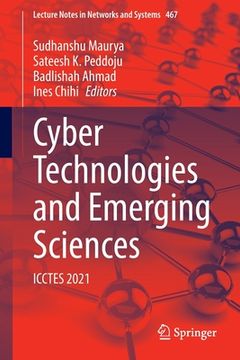 portada Cyber Technologies and Emerging Sciences: Icctes 2021