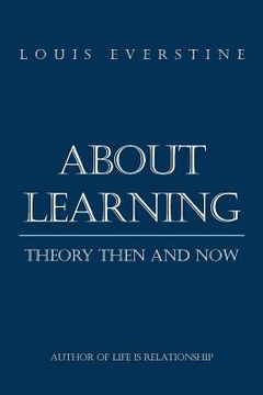 portada About Learning: Theory Then and Now (en Inglés)
