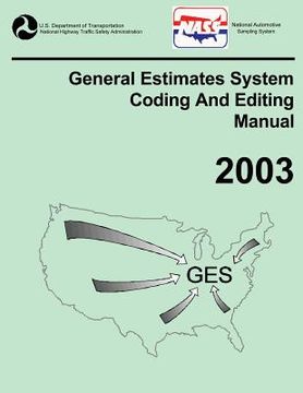 portada GES Coding and Editing Manual-2003 (en Inglés)