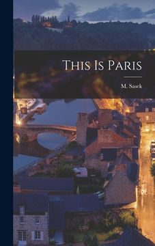 portada This is Paris (en Inglés)
