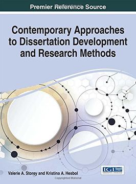 portada Contemporary Approaches to Dissertation Development and Research Methods (Advances in Knowledge Acquisition, Transfer, and Management) (en Inglés)
