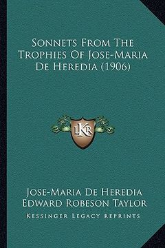 portada sonnets from the trophies of jose-maria de heredia (1906)