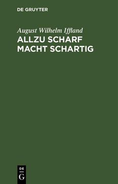 portada Allzu Scharf Macht Schartig (en Alemán)