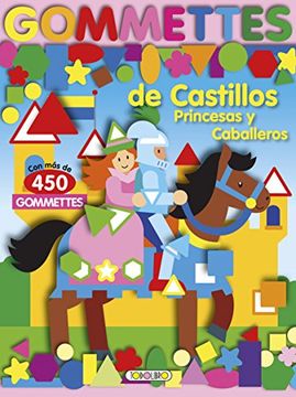 portada Gommettes de Castillos Princesas y Caballeros