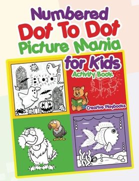 portada Numbered Dot To Dot Picture Mania for Kids Activity Book