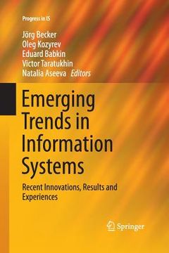 portada Emerging Trends in Information Systems: Recent Innovations, Results and Experiences