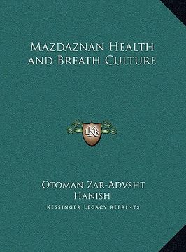 portada mazdaznan health and breath culture