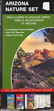portada Arizona Nature Set: Field Guides to Wildlife, Birds, Trees & Wildflowers of Arizona (Pocket Naturalist Guide)