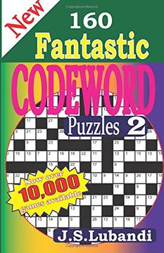 portada New 160 Fantastic Codeword Puzzles: Volume 2 (en Inglés)
