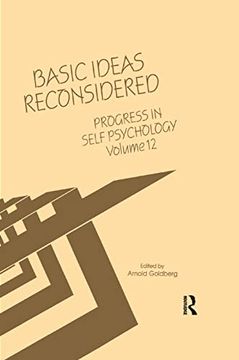 portada Progress in Self Psychology, V. 12: Basic Ideas Reconsidered