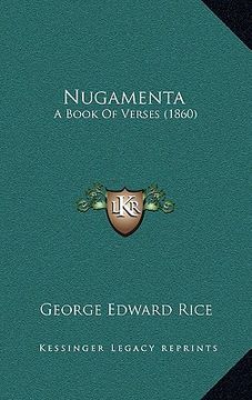 portada nugamenta: a book of verses (1860) (en Inglés)