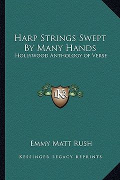 portada harp strings swept by many hands: hollywood anthology of verse (in English)
